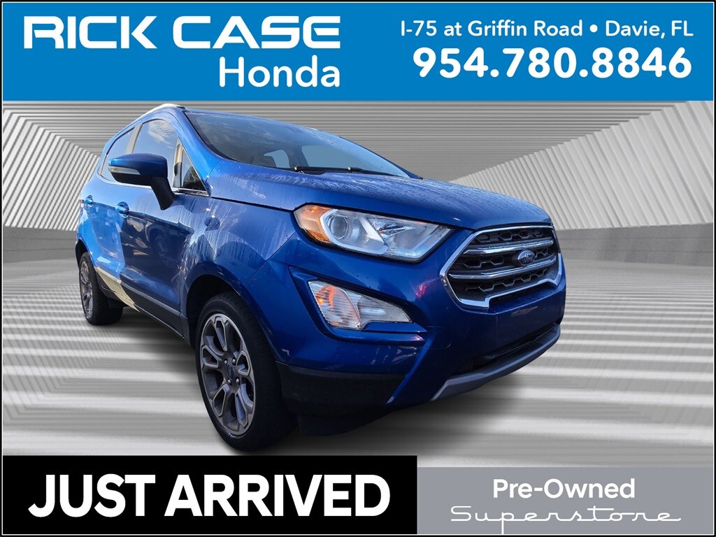 Used 2018 Ford EcoSport Titanium SUV