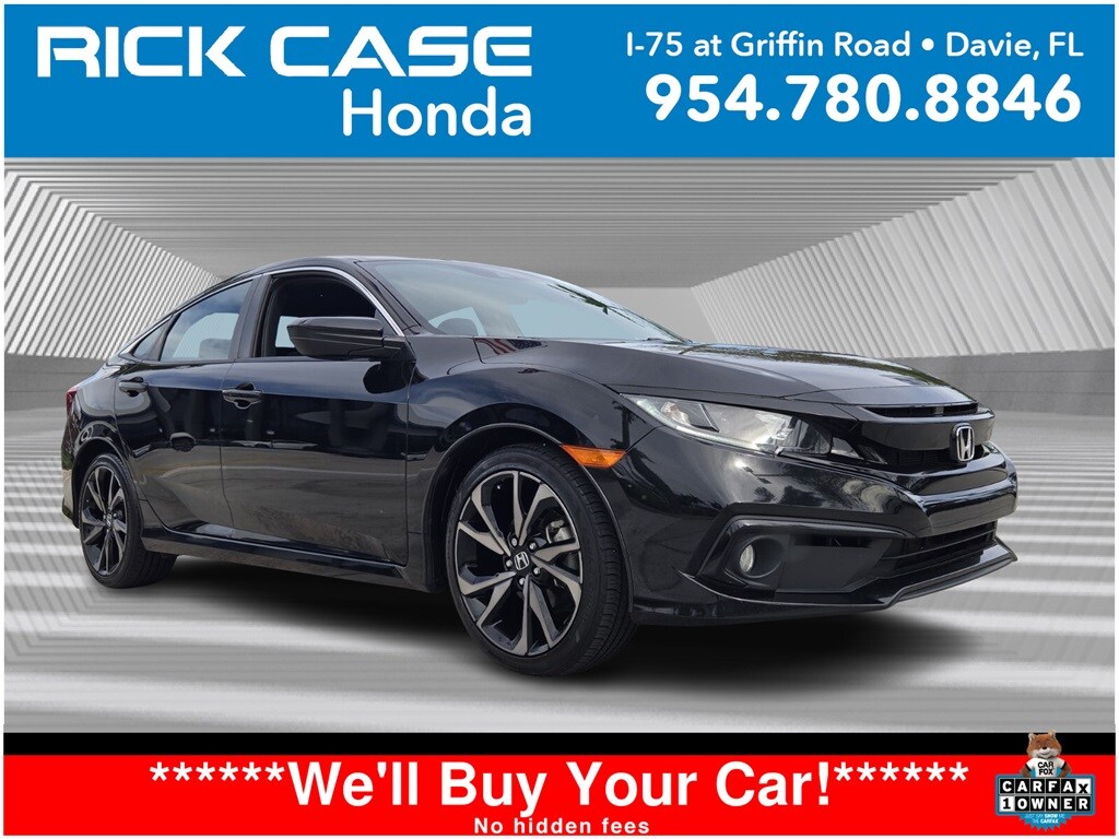 Used 2020 Honda Civic Sport Sedan