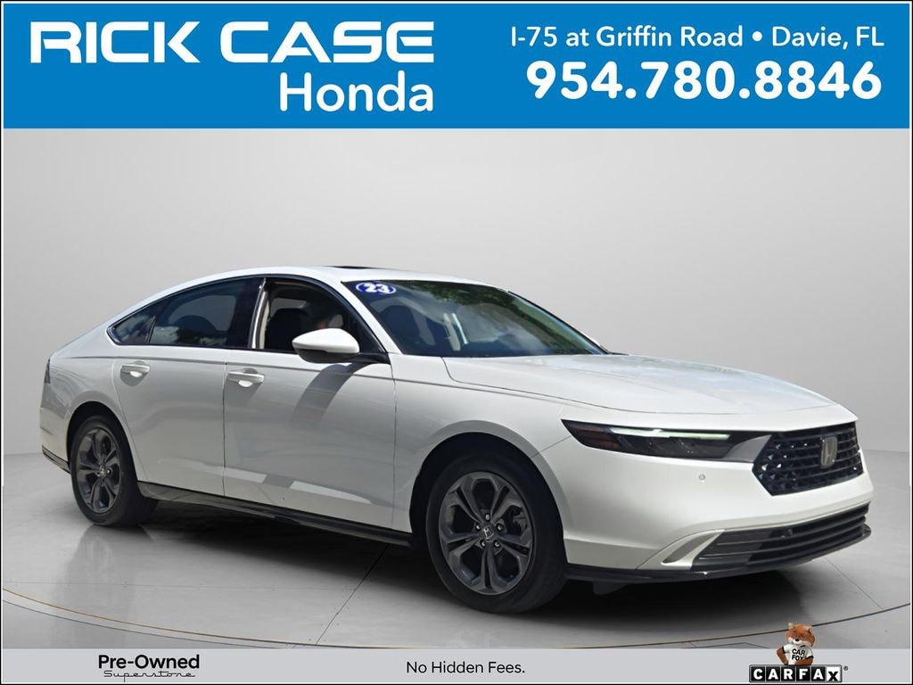 Certified 2023 Honda Accord Hybrid EX-L Sedan