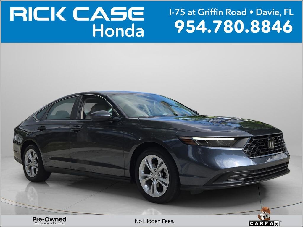 Certified 2025 Honda Accord LX Sedan