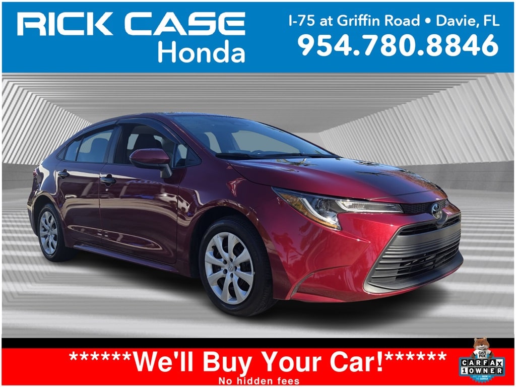 Used 2024 Toyota Corolla LE Sedan