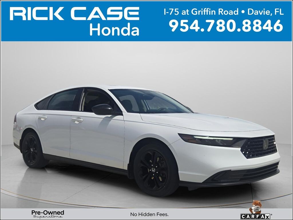 Certified 2025 Honda Accord SE Sedan