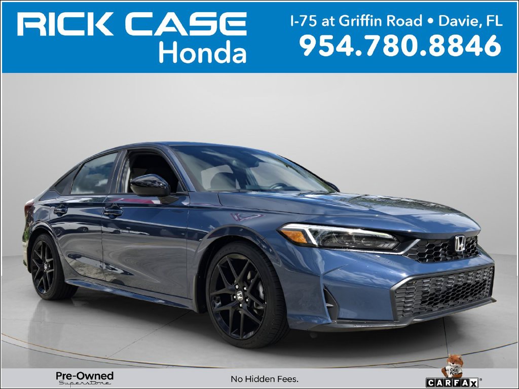 Certified 2025 Honda Civic Sport Sedan