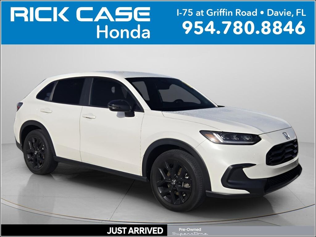 Certified 2025 Honda HR-V Sport SUV