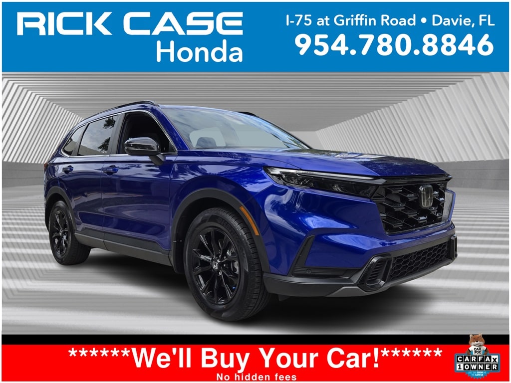 Certified 2024 Honda CR-V Hybrid Sport-L SUV