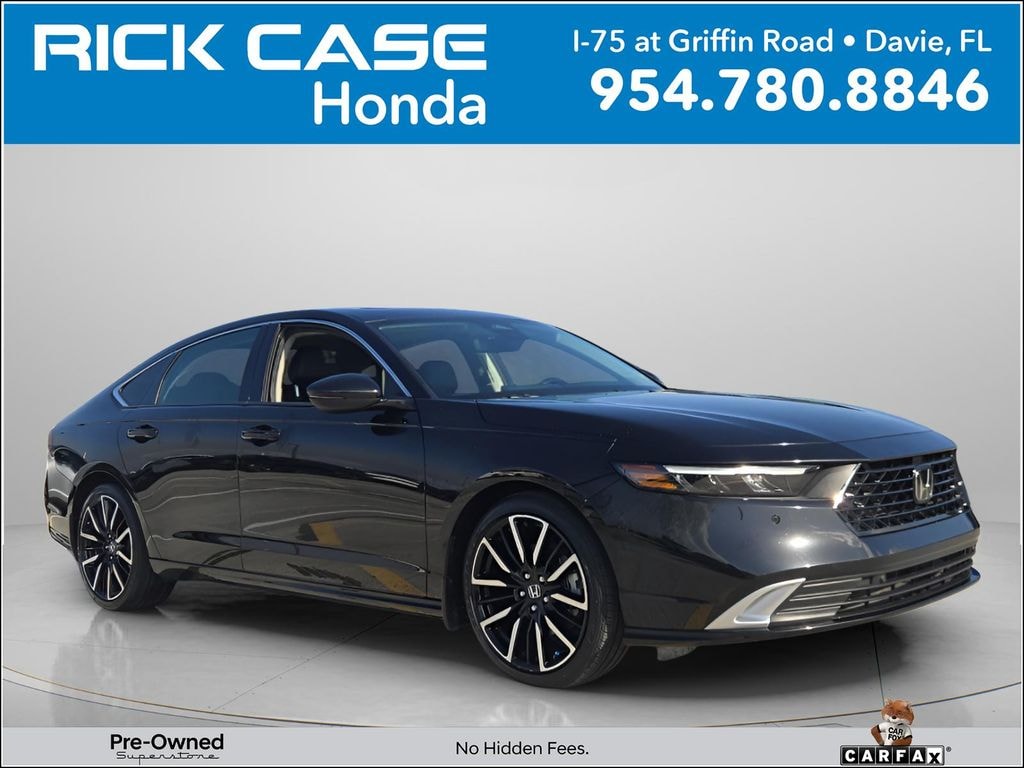 Certified 2024 Honda Accord Hybrid Touring Sedan