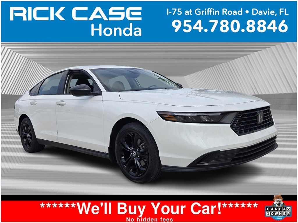 Certified 2025 Honda Accord SE Sedan