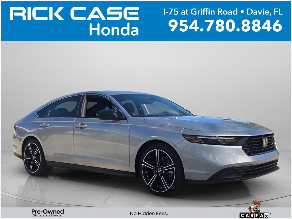 Certified 2024 Honda Accord Hybrid Sport Sedan