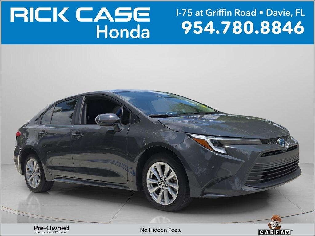 Used 2024 Toyota Corolla Hybrid LE Sedan