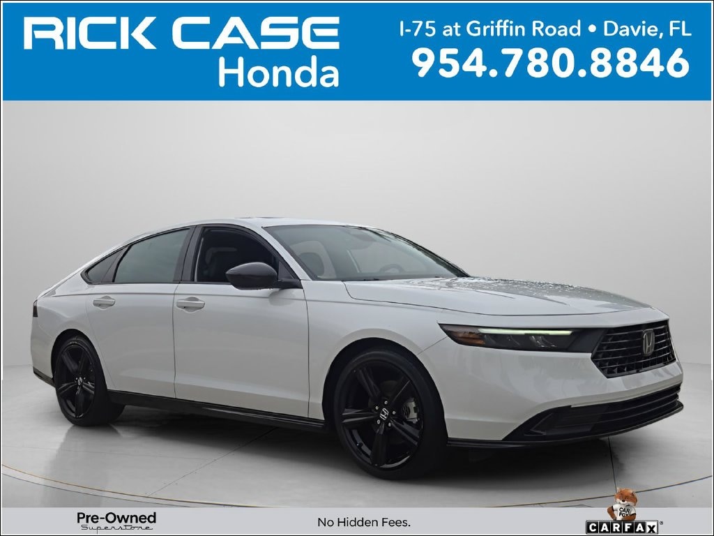 Used 2024 Honda Accord Hybrid Sport-L Sedan