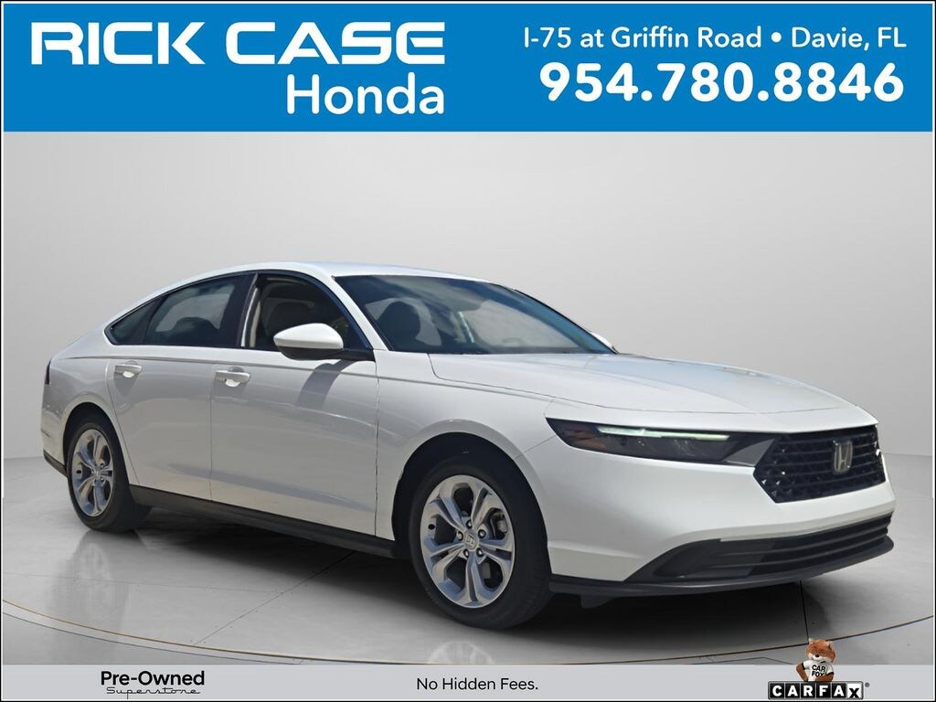 Used 2025 Honda Accord LX Sedan
