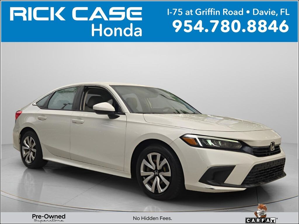 Certified 2024 Honda Civic LX Sedan