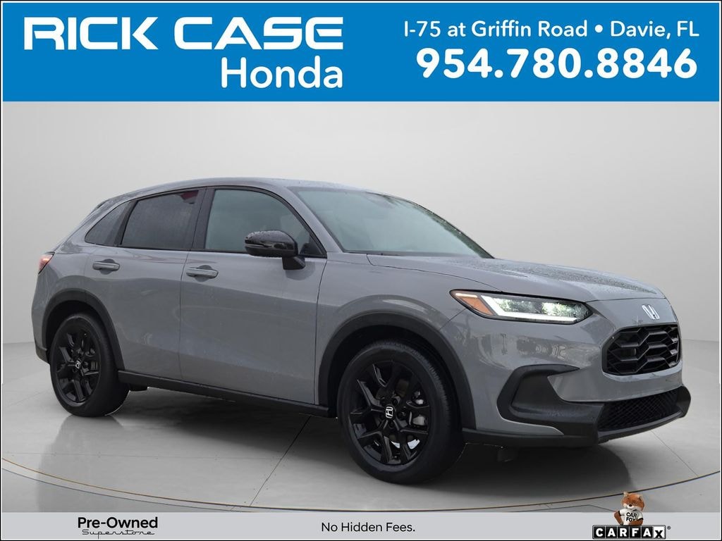 Certified 2024 Honda HR-V Sport SUV