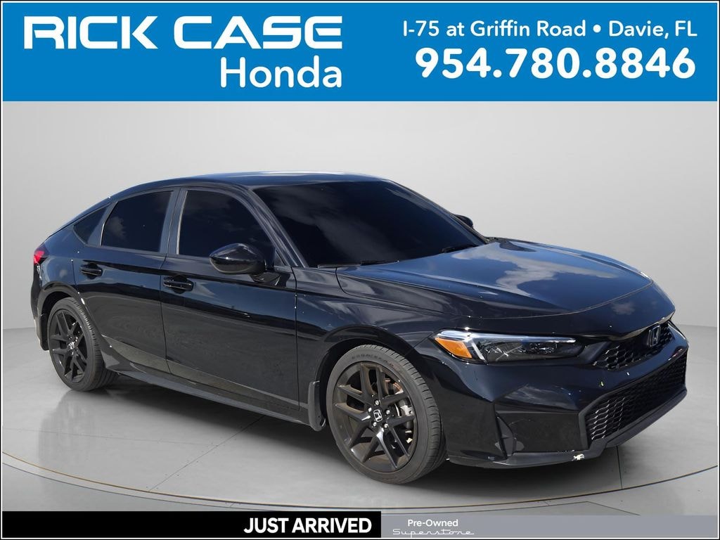 Certified 2025 Honda Civic Sport Hatchback