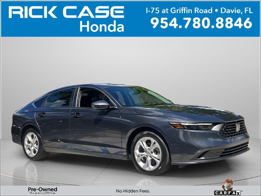 Certified 2025 Honda Accord LX Sedan