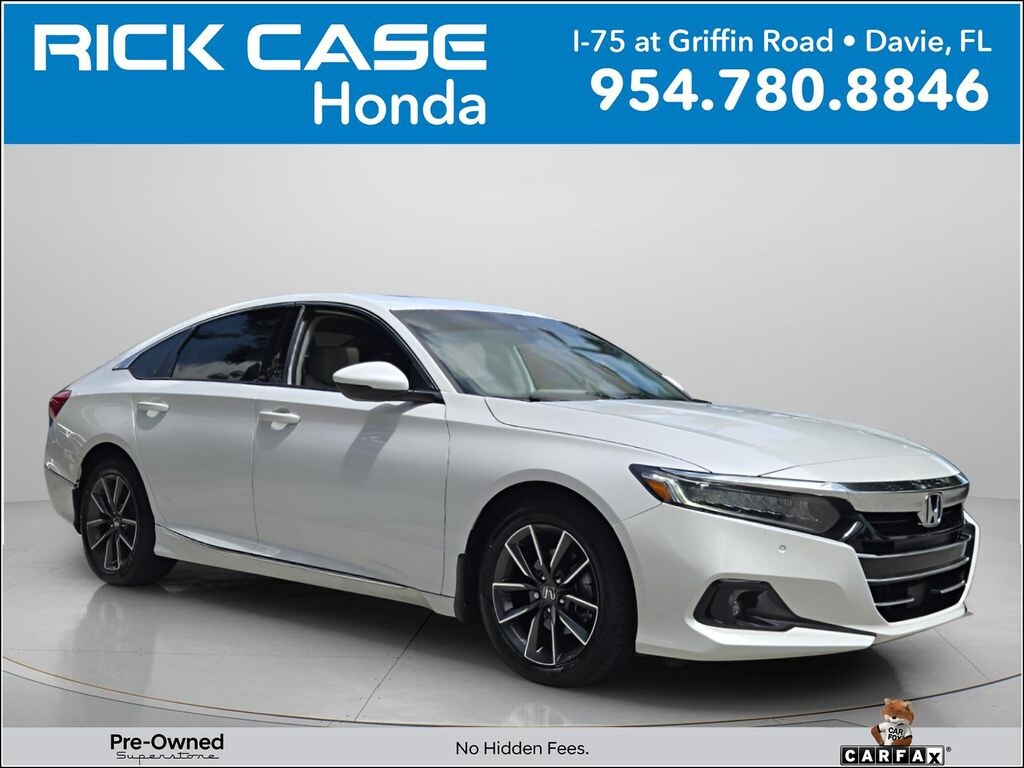 Used 2022 Honda Accord EX-L Sedan