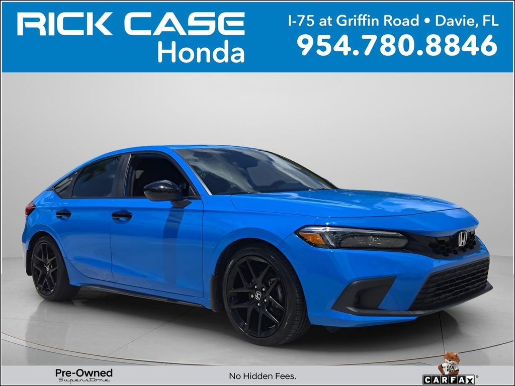 Used 2022 Honda Civic Sport Hatchback