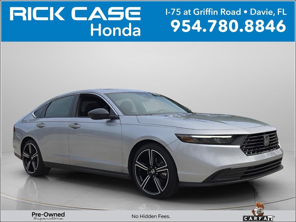 Certified 2025 Honda Accord Hybrid Sport Sedan