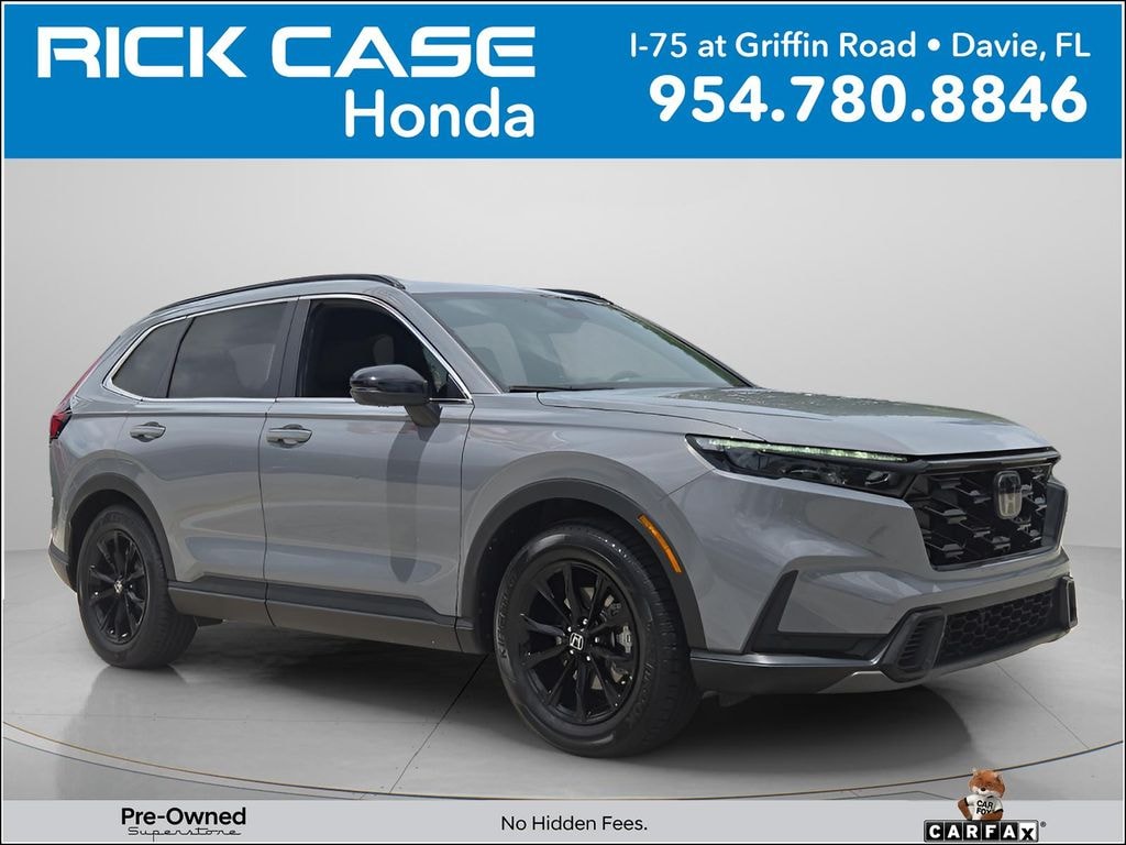Certified 2024 Honda CR-V Hybrid Sport-L SUV