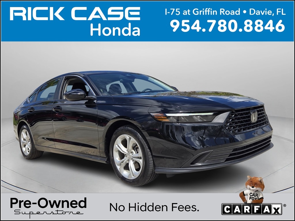 Certified 2024 Honda Accord LX Sedan