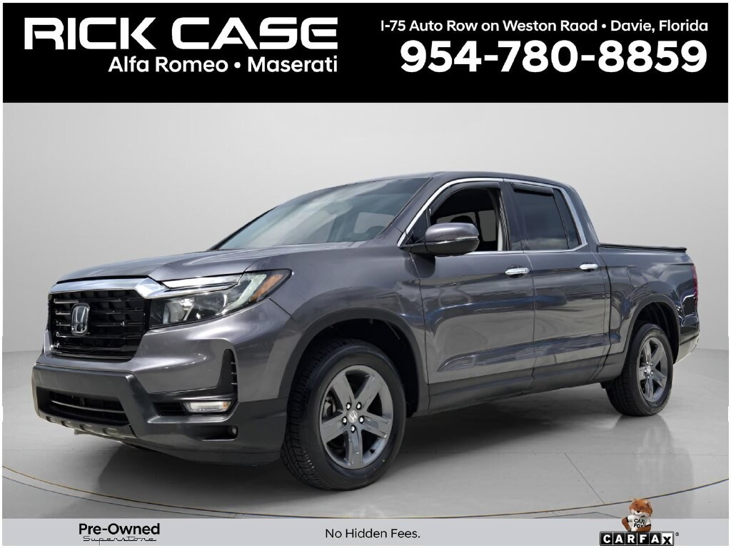 Used 2021 Honda Ridgeline RTL-E Truck