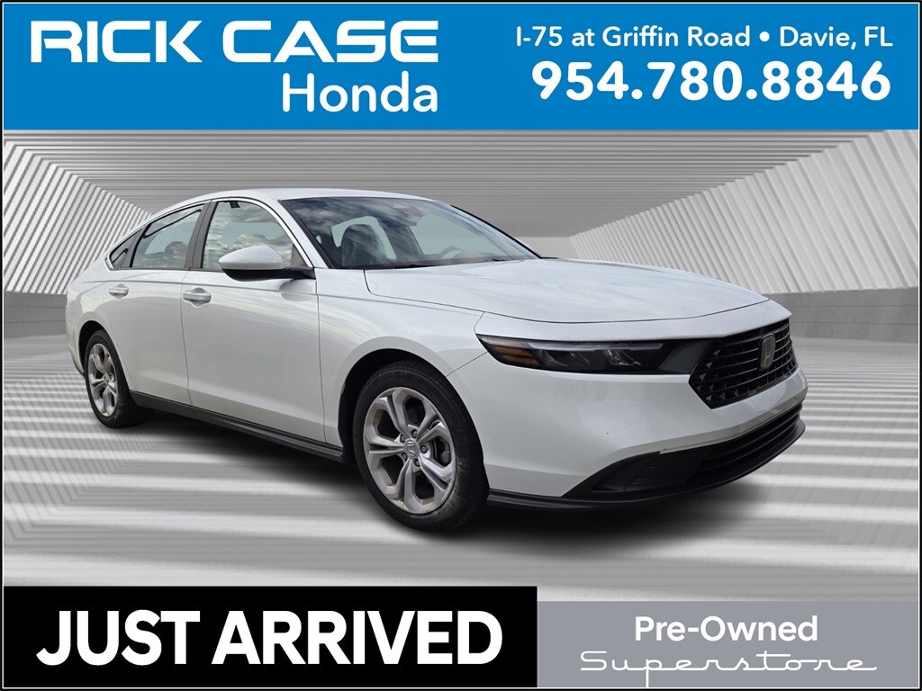 Certified 2025 Honda Accord LX Sedan