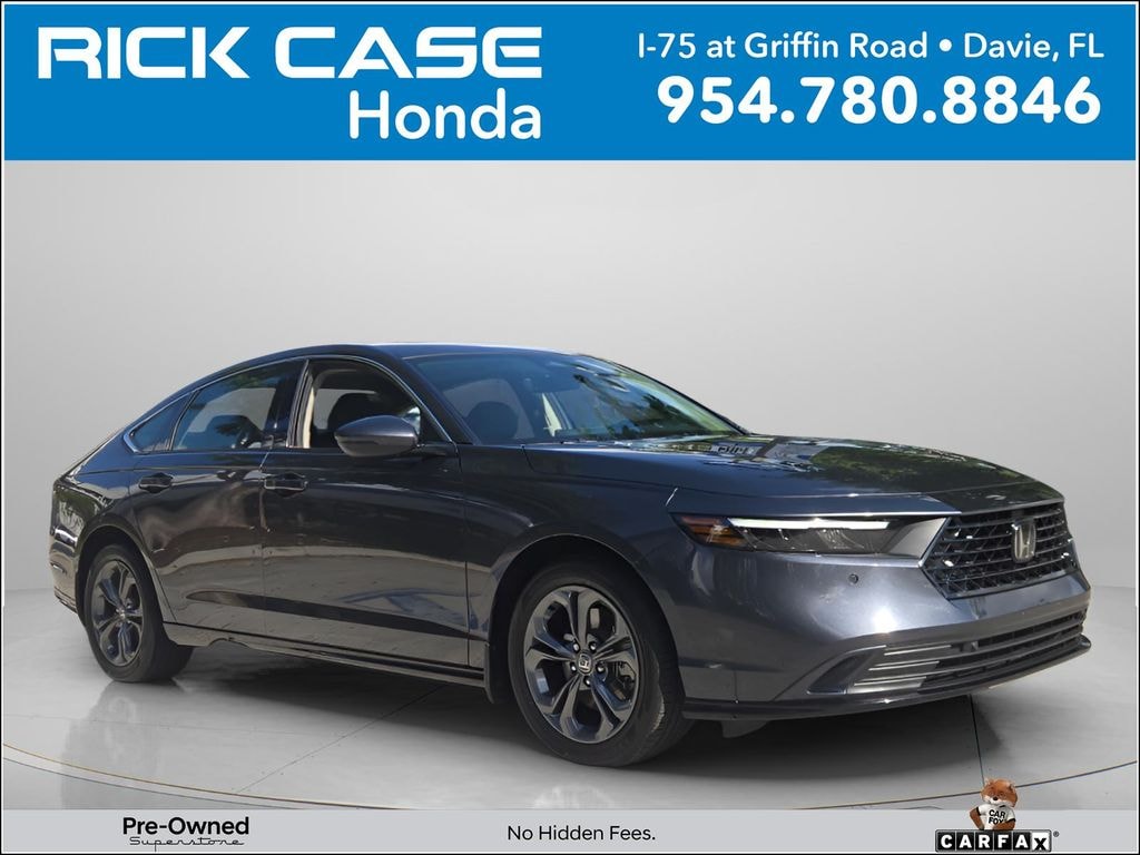 Certified 2023 Honda Accord Hybrid EX-L Sedan