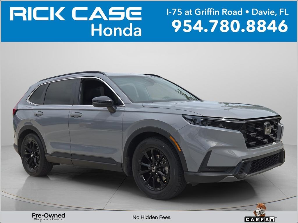 Certified 2025 Honda CR-V Hybrid Sport-L SUV