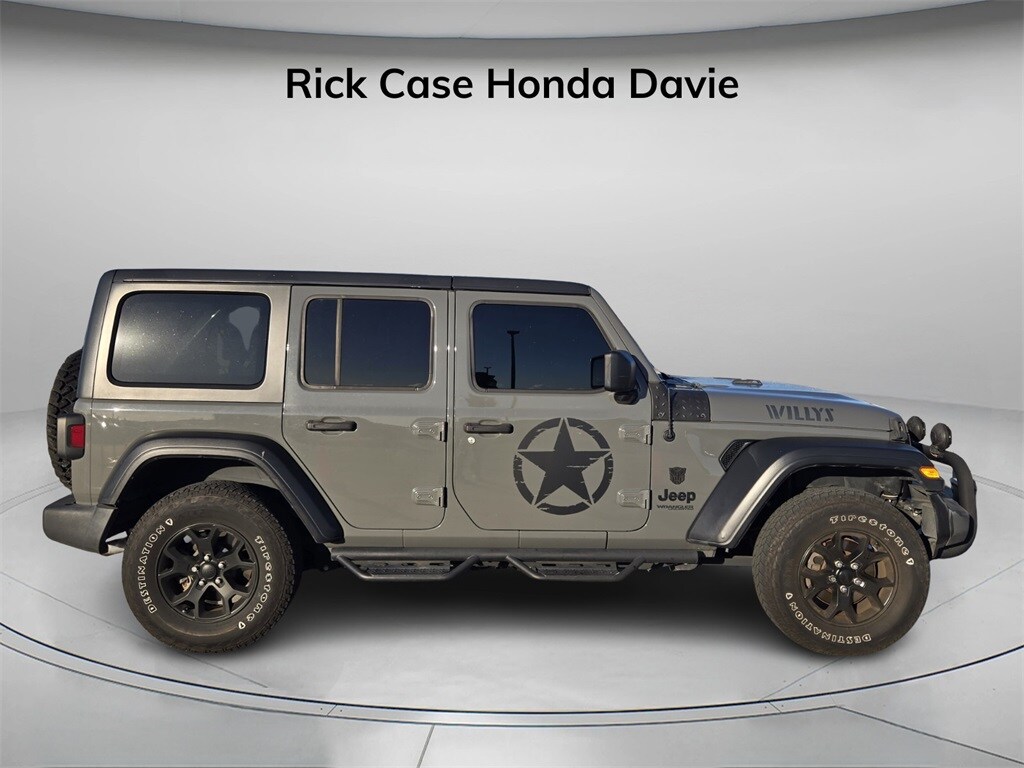 Used 2020 Jeep Wrangler Unlimited Willys SUV