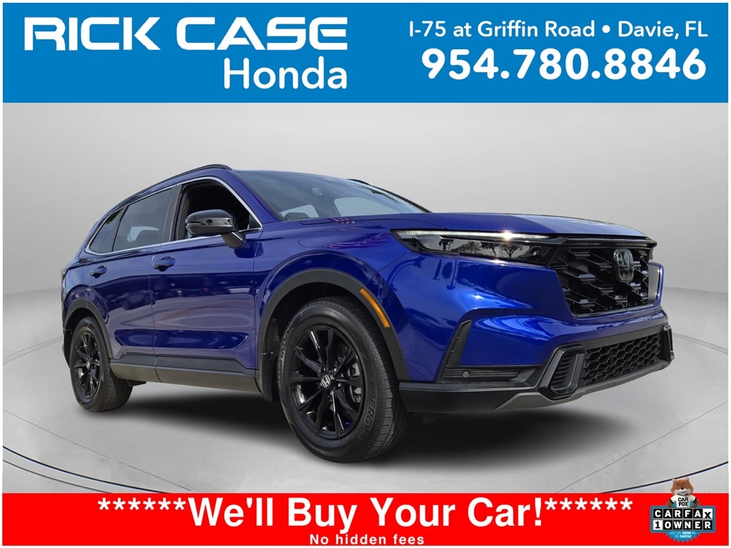 Certified 2024 Honda CR-V Hybrid Sport-L SUV