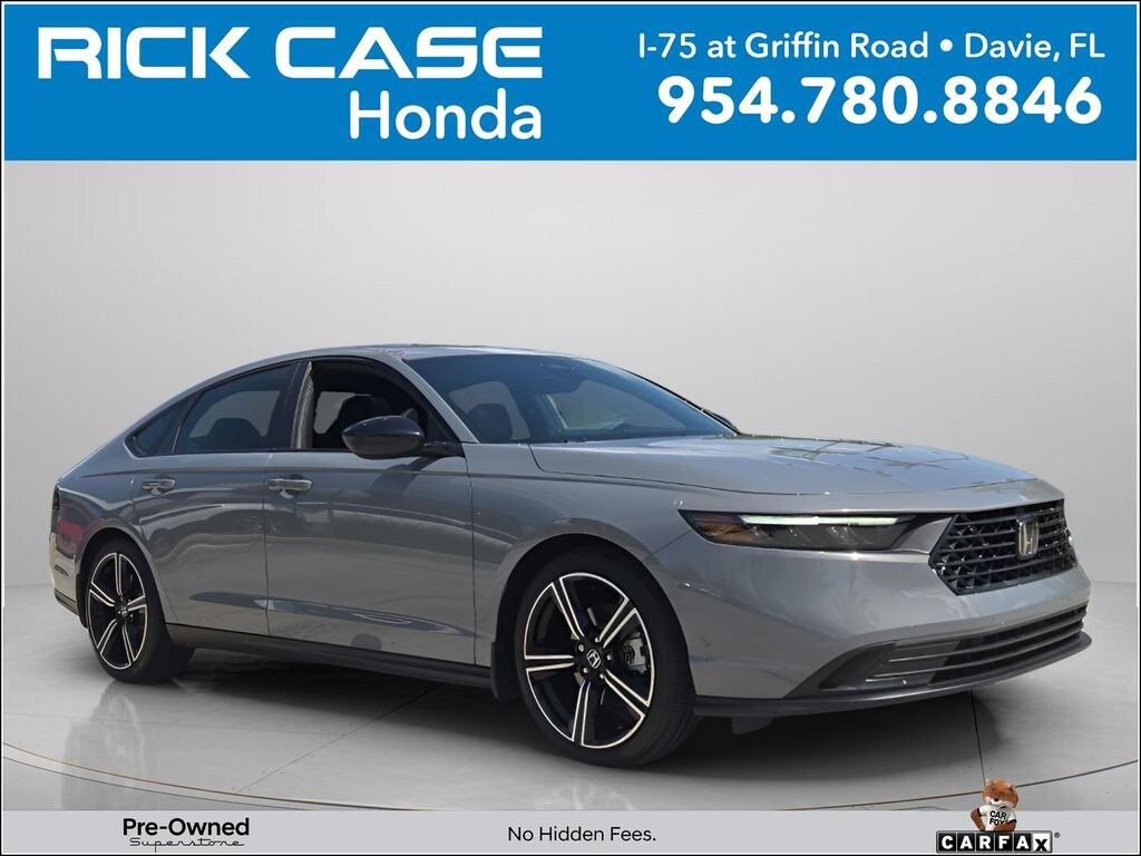 Certified 2026 Honda Accord Hybrid Sport Sedan