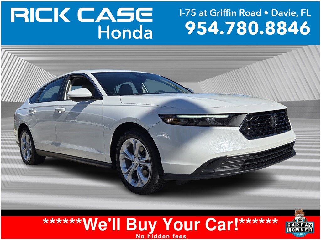 Certified 2024 Honda Accord LX Sedan