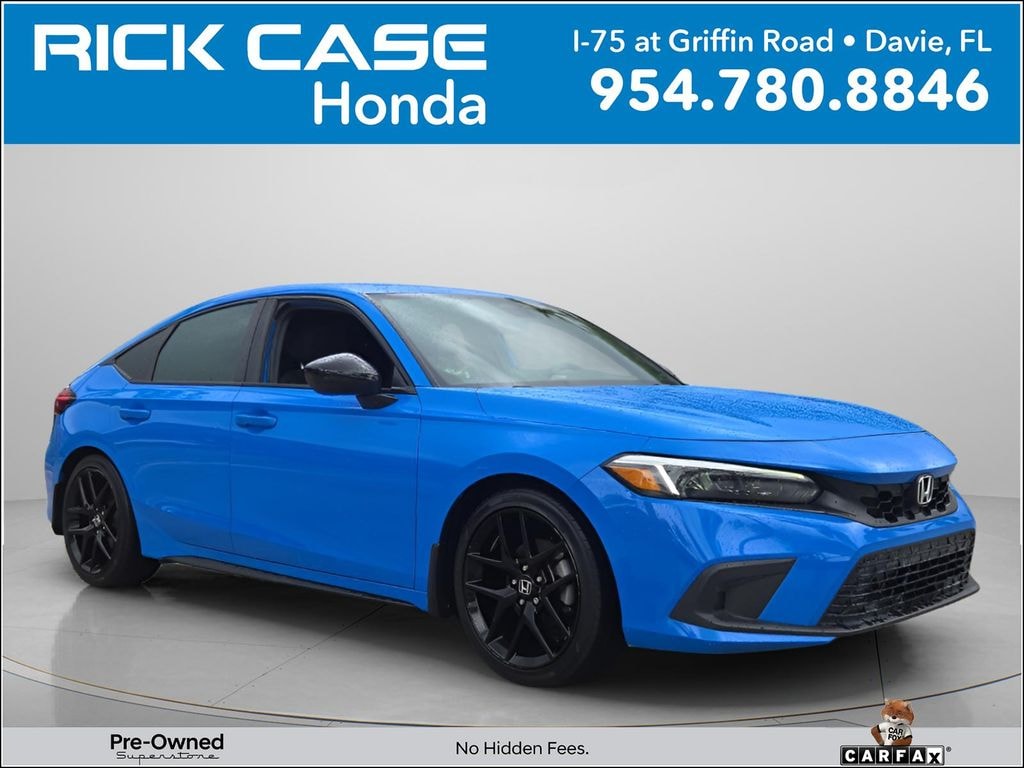 Used 2024 Honda Civic Sport Hatchback