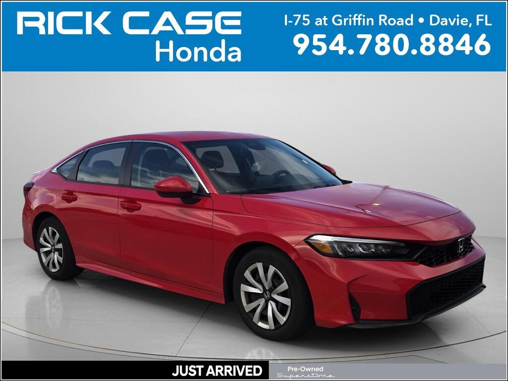 Used 2025 Honda Civic LX Sedan