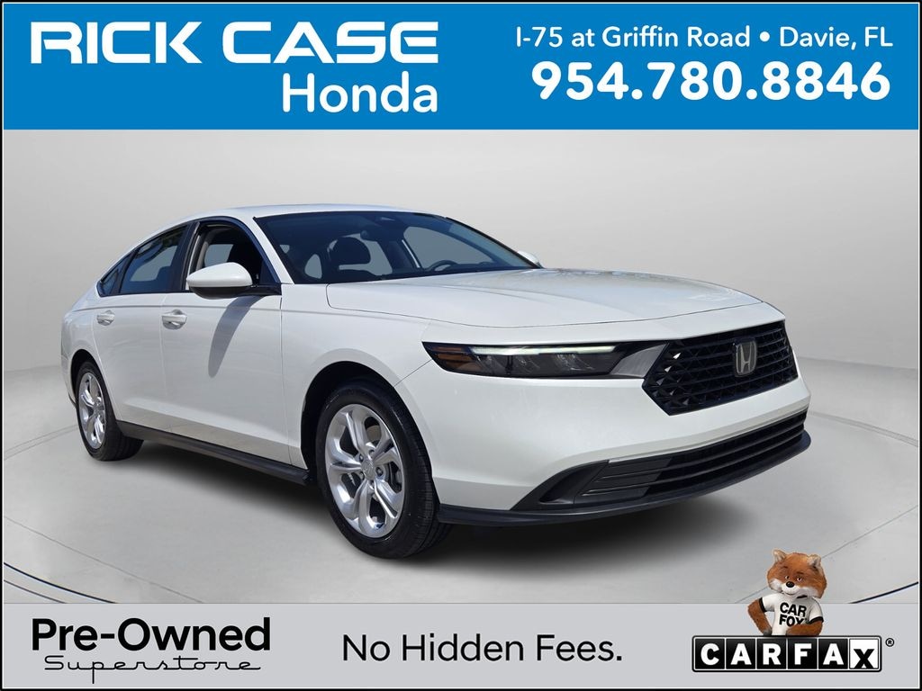 Certified 2025 Honda Accord LX Sedan