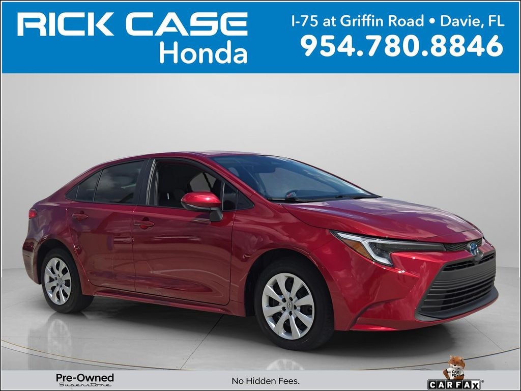 Used 2024 Toyota Corolla Hybrid LE Sedan
