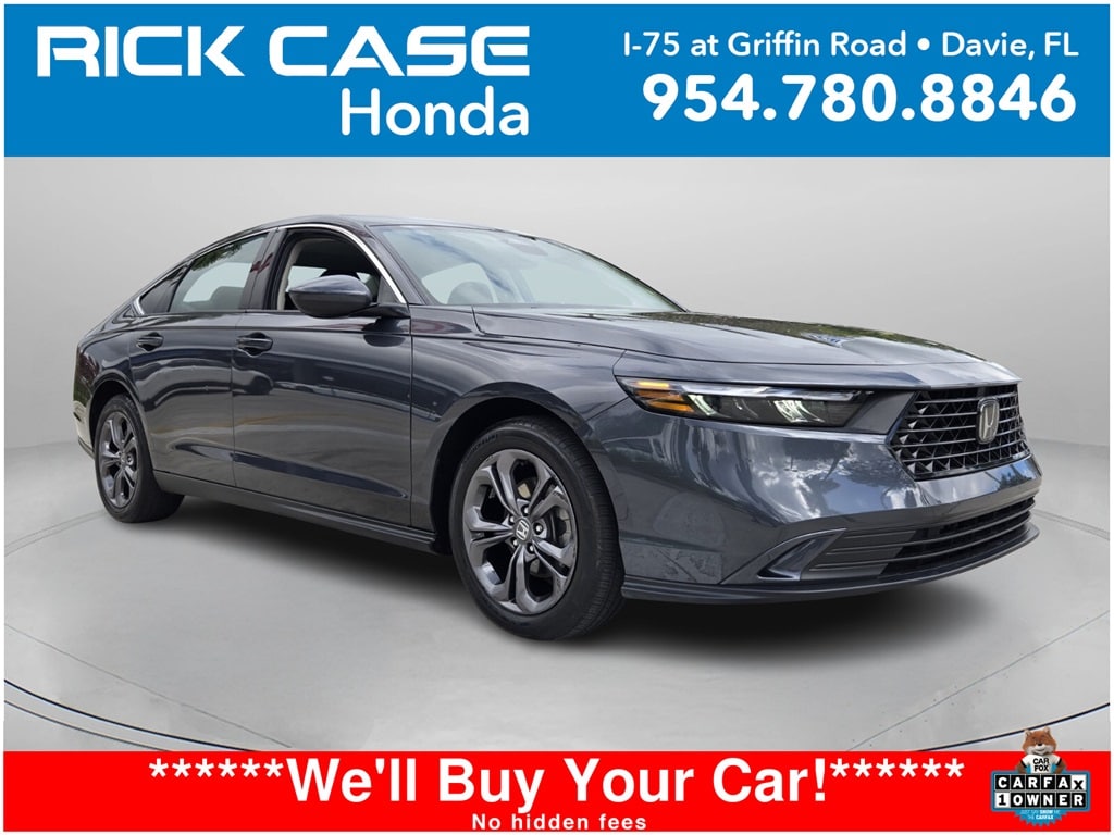 Certified 2023 Honda Accord EX Sedan