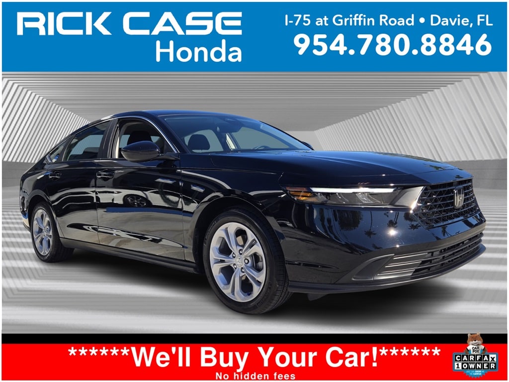 Certified 2025 Honda Accord LX Sedan