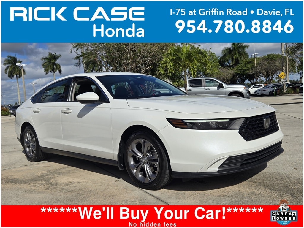 Certified 2024 Honda Accord EX Sedan