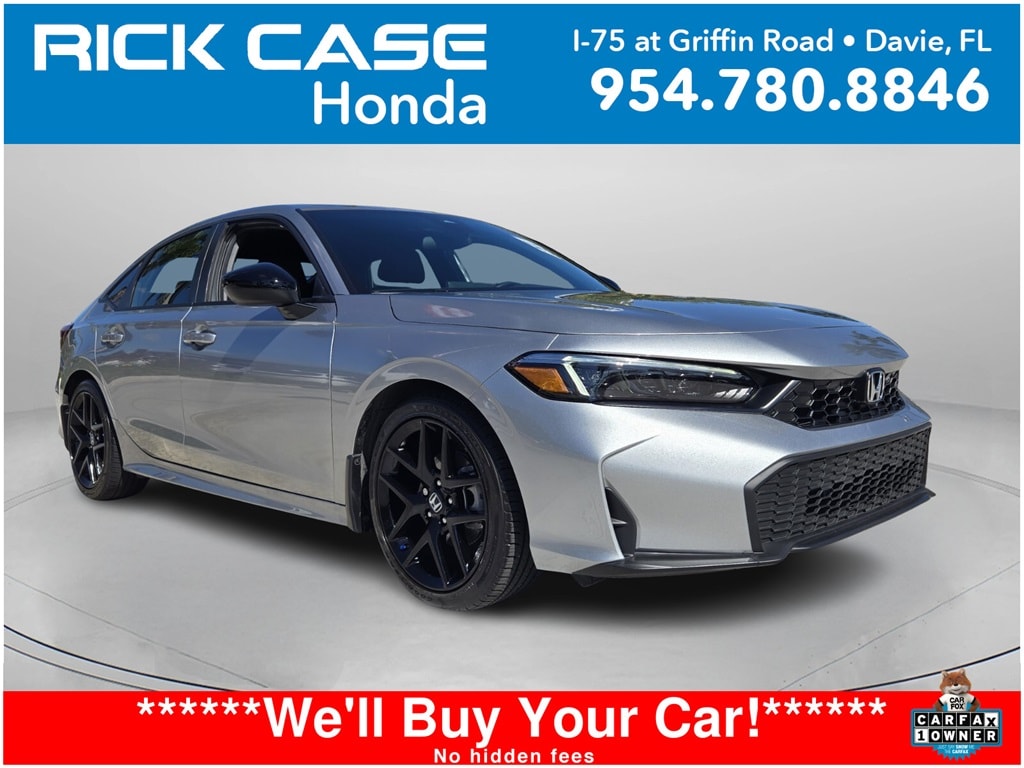 Certified 2026 Honda Civic Sport Sedan