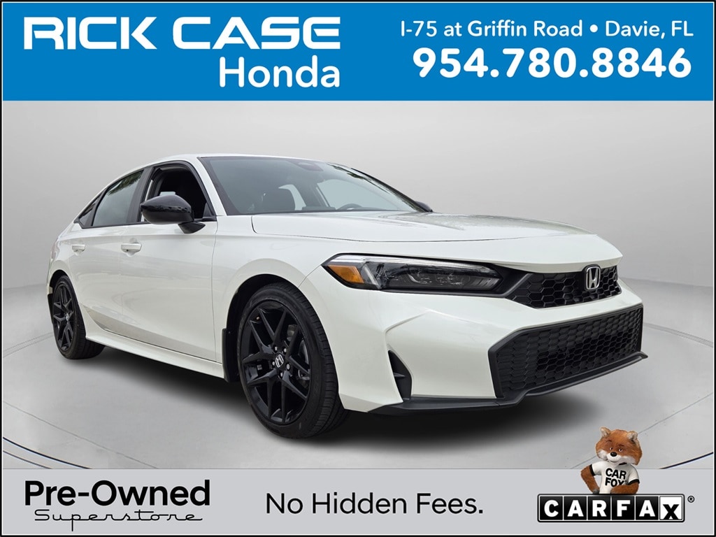 Certified 2025 Honda Civic Sport Sedan