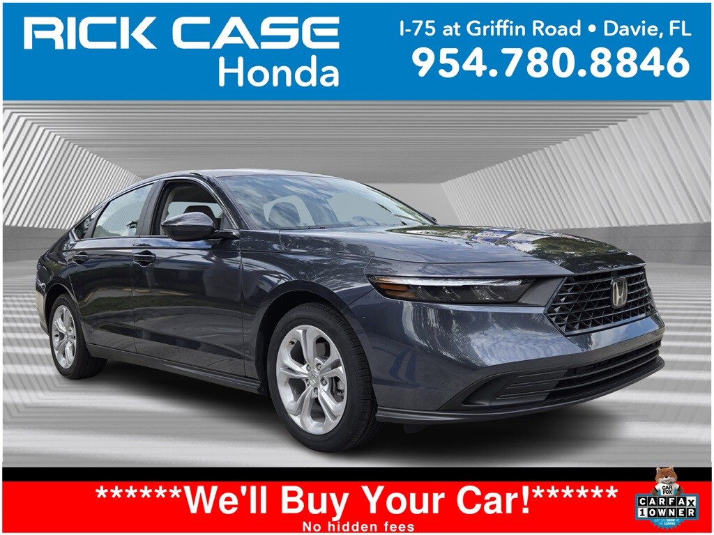 Certified 2025 Honda Accord LX Sedan