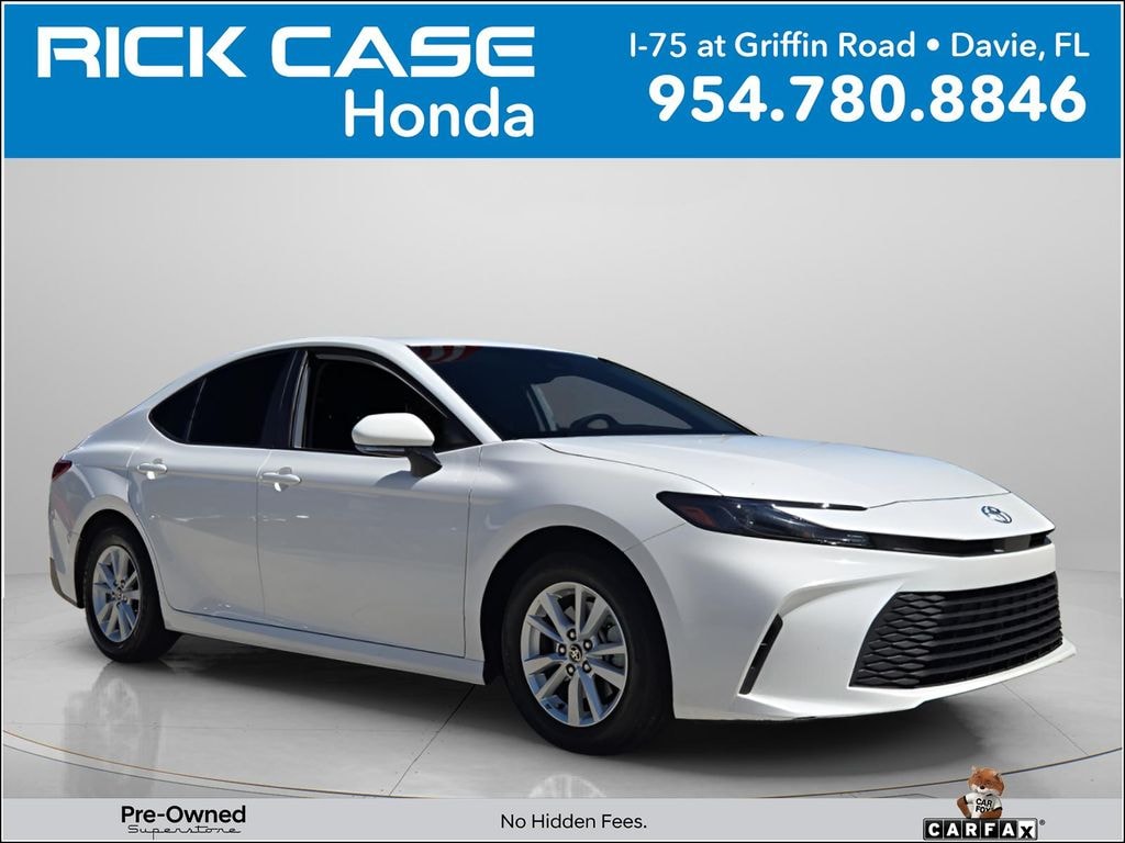 Used 2025 Toyota Camry LE Sedan