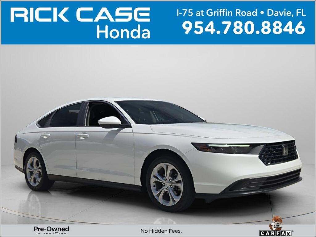 Certified 2024 Honda Accord LX Sedan