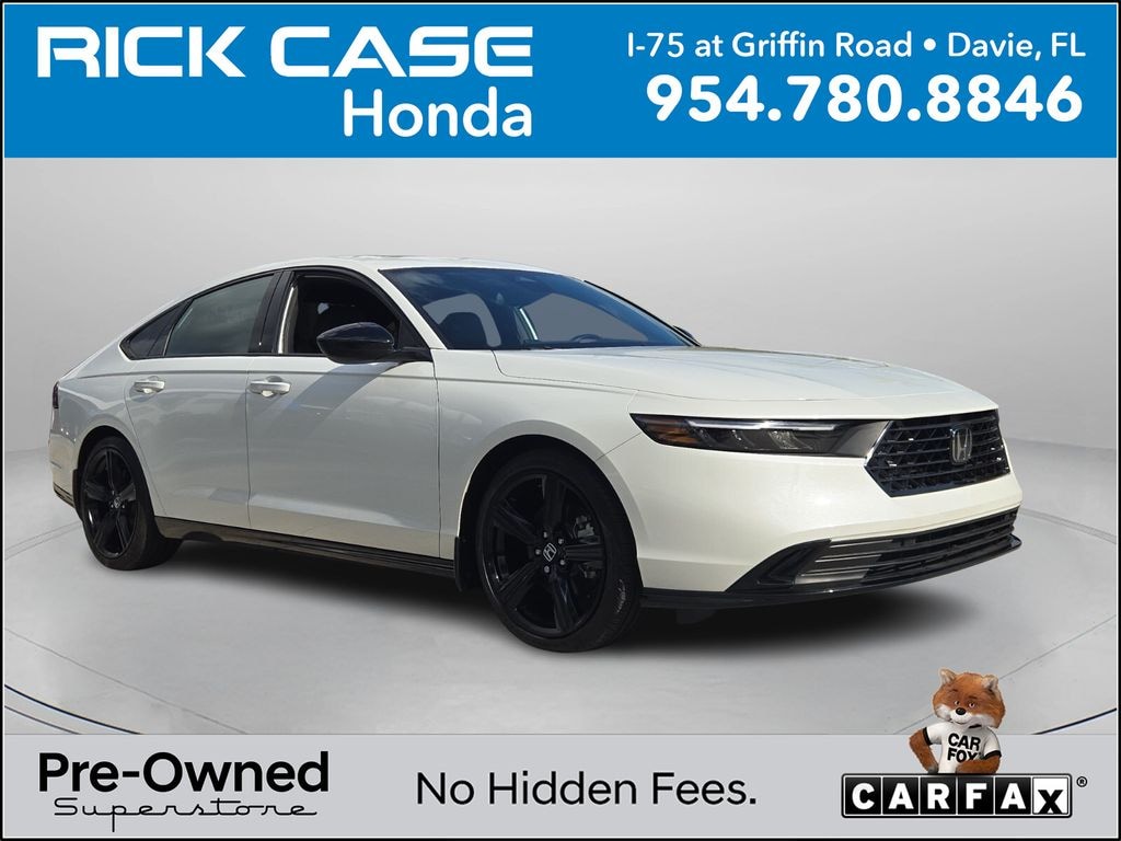 Used 2024 Honda Accord Hybrid Sport-L Sedan