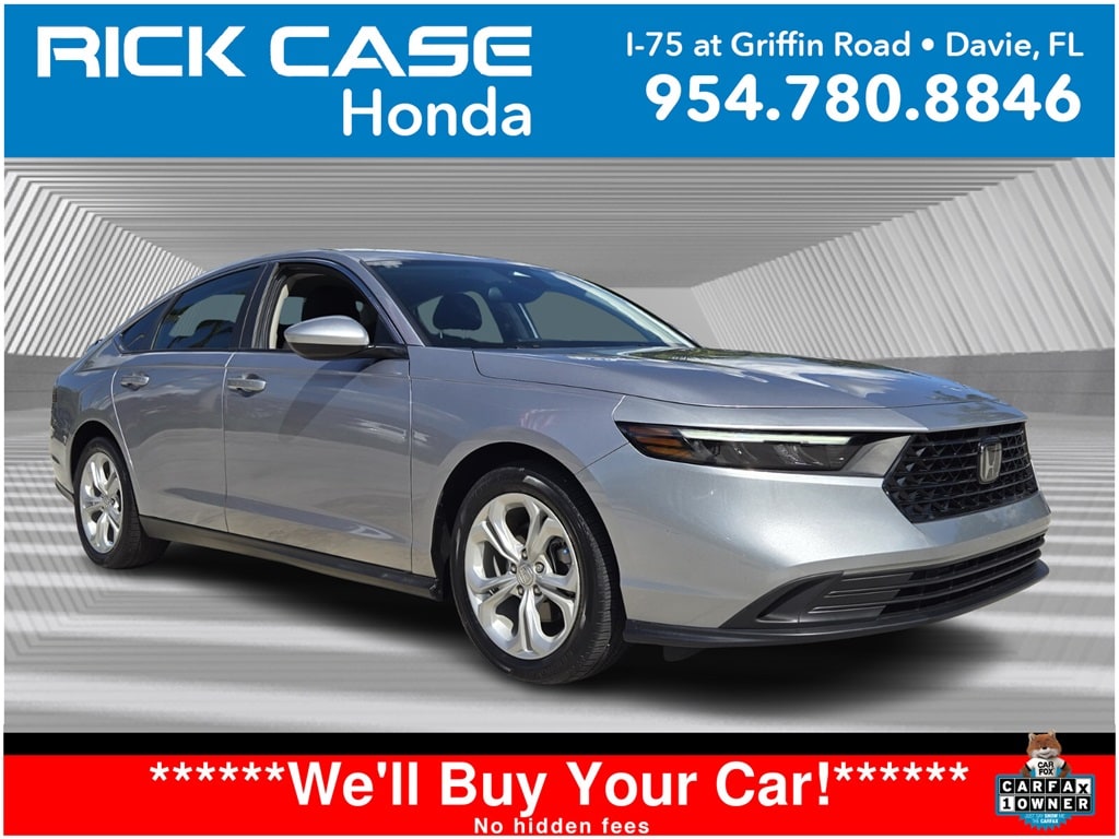 Certified 2023 Honda Accord LX Sedan