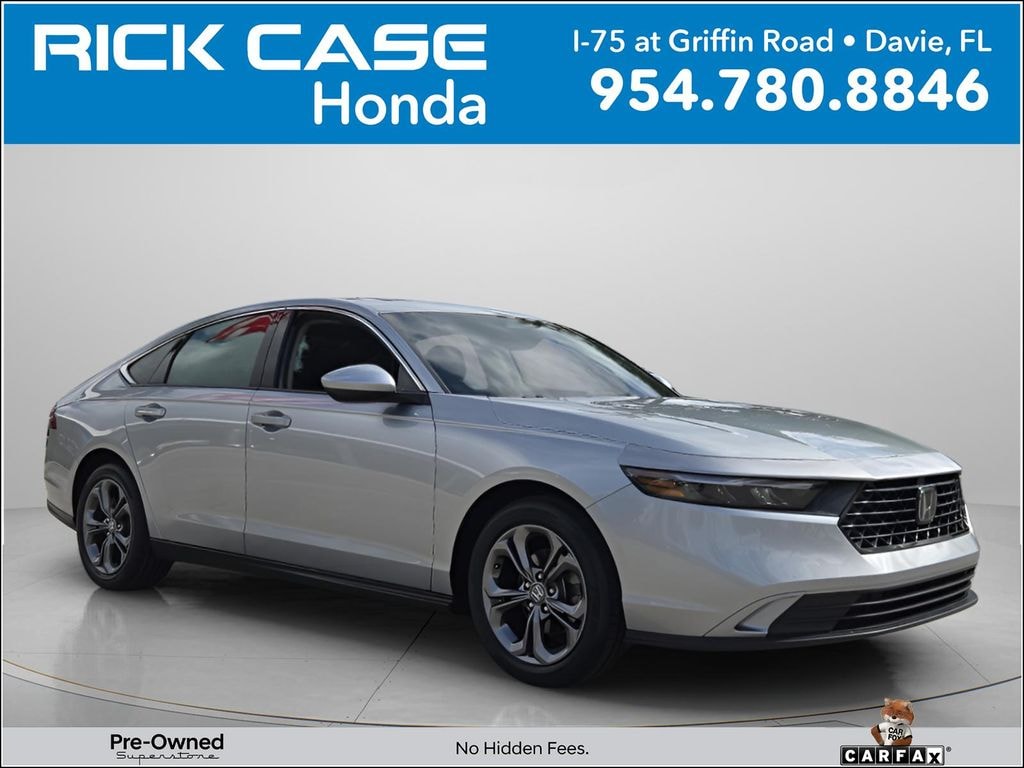 Used 2024 Honda Accord EX Sedan