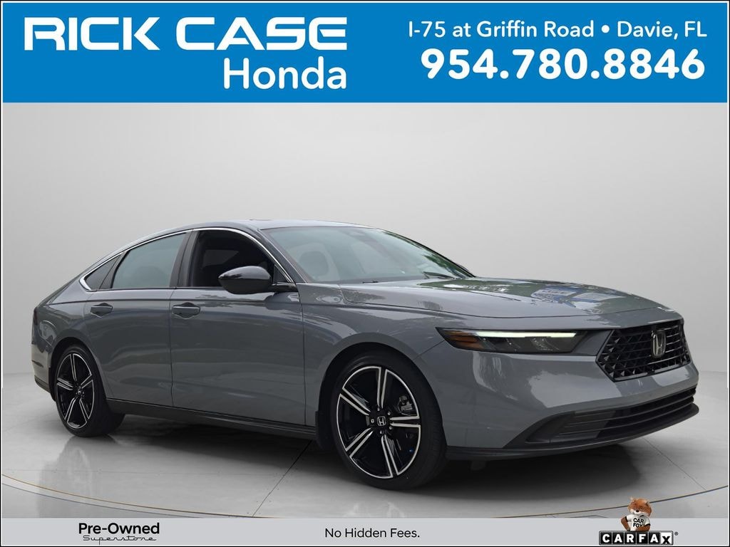 Certified 2024 Honda Accord Hybrid Sport Sedan