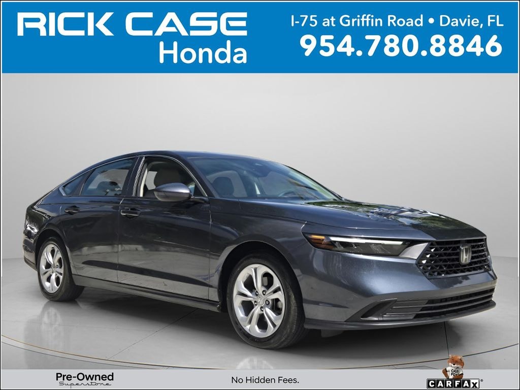 Certified 2025 Honda Accord LX Sedan