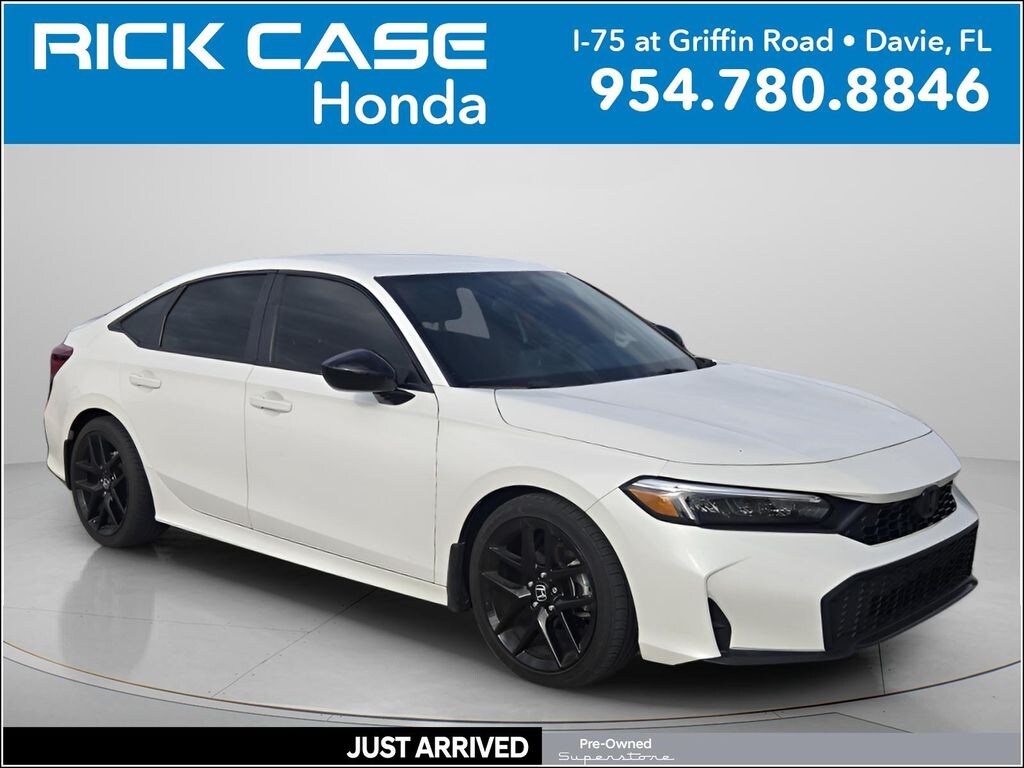 Used 2025 Honda Civic Sport Sedan